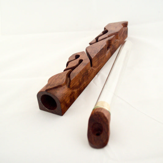 Exotic Wood Mezuzah Cases