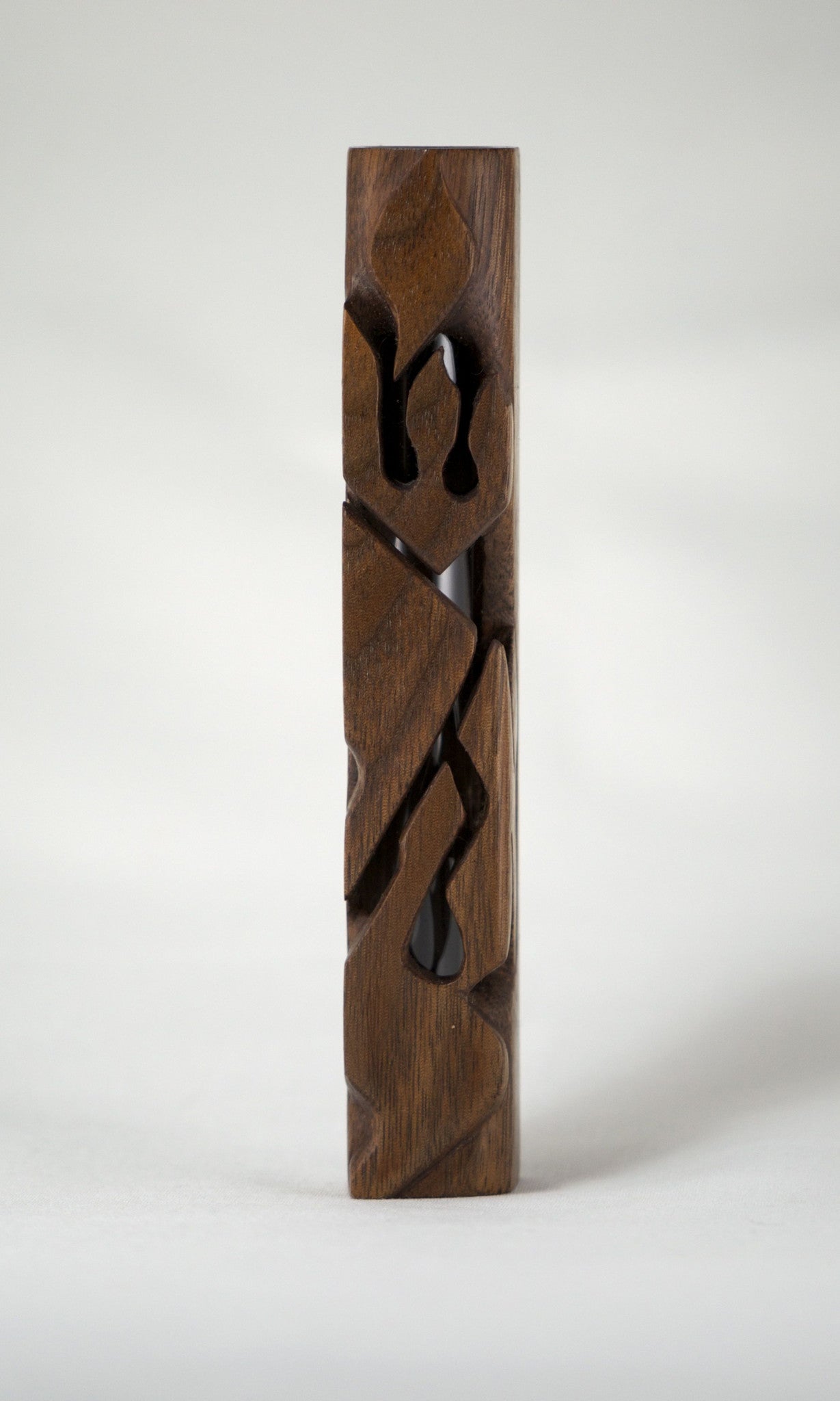 Walnut Yisroel Mezuzah Case