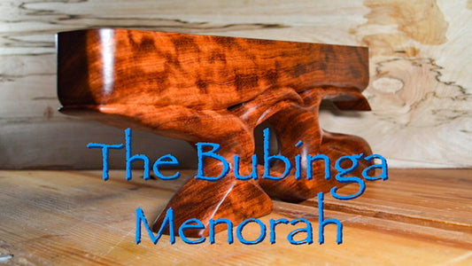 How it’s made: The Bubinga Menorah