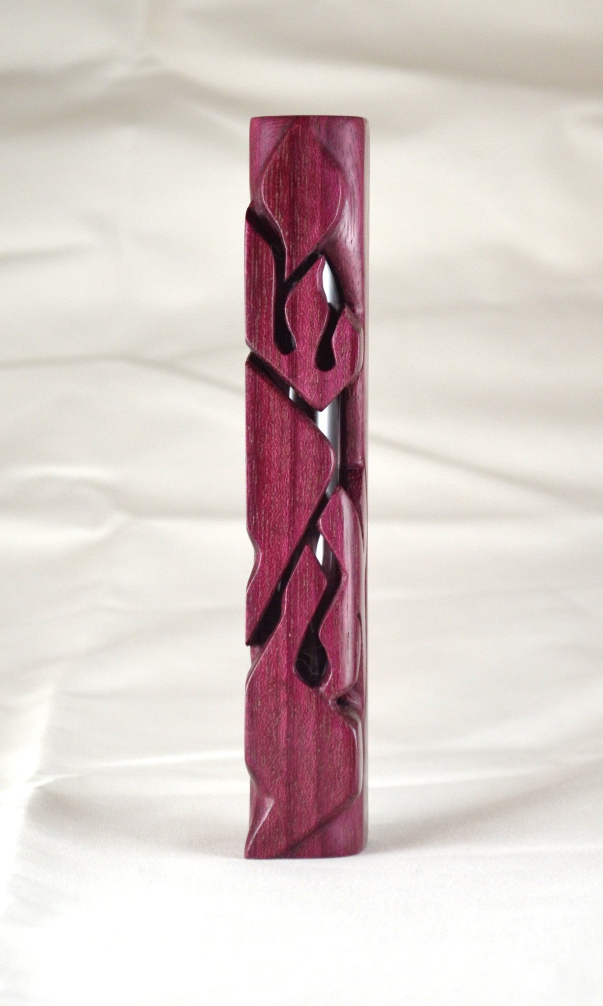 Purpleheart Yisroel Mezuzah Case